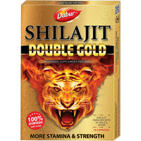 Shilajit Double Gold Capsules - 10Capsules - Dabur - Medizzo.com