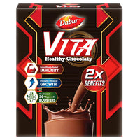 Dabur Vita Healthy Chocolaty Nutritional Drink Powder - 500gm Refill Pack - Dabur - Medizzo.com