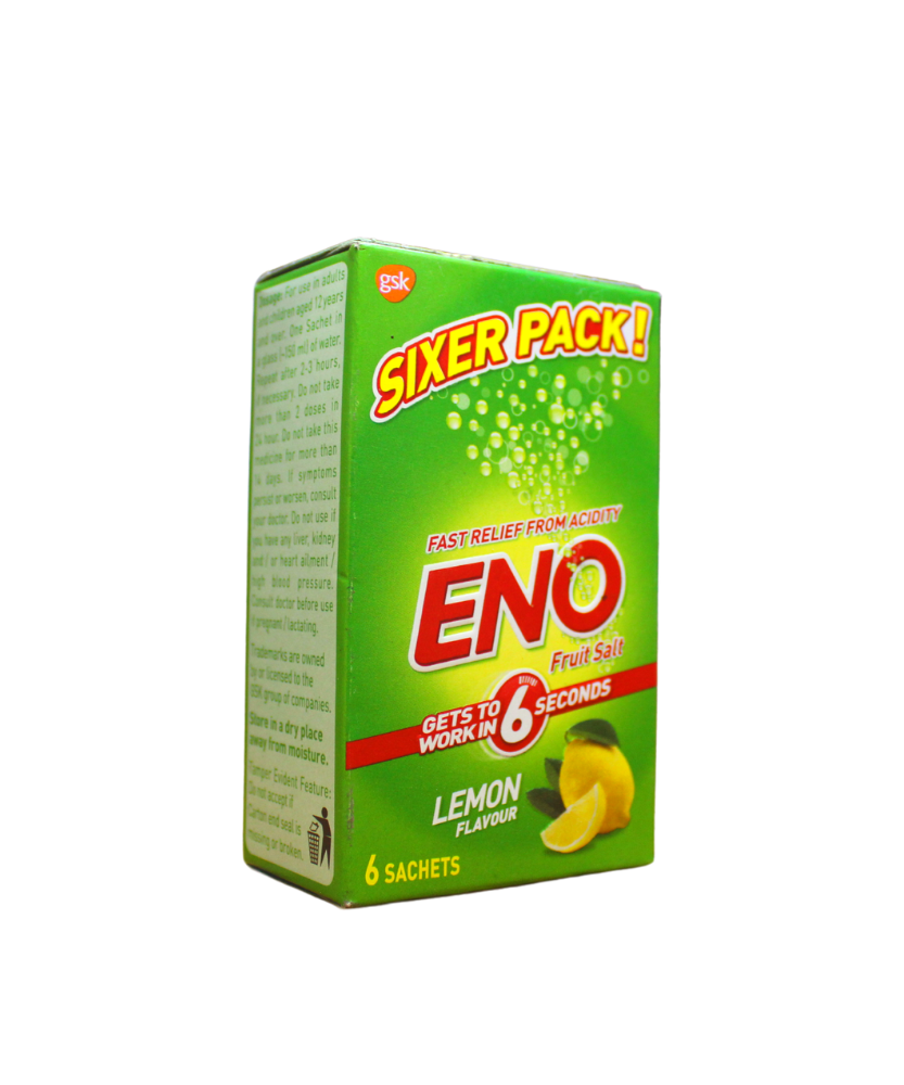 ENO Lemon Digestive Fruit Salt 30gm ( Pack of 6Pcs )