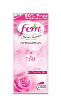 Fem Hair removal cream - Rose 40gm - Dabur - Medizzo.com