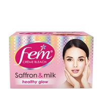 Fem Creme Bleach - Saffron and Milk - 24gm - Dabur - Medizzo.com