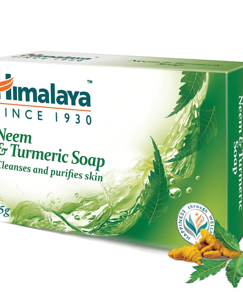 Himalaya Neem and Turmeric Soap 125gm -  Himalaya - Medizzo.com