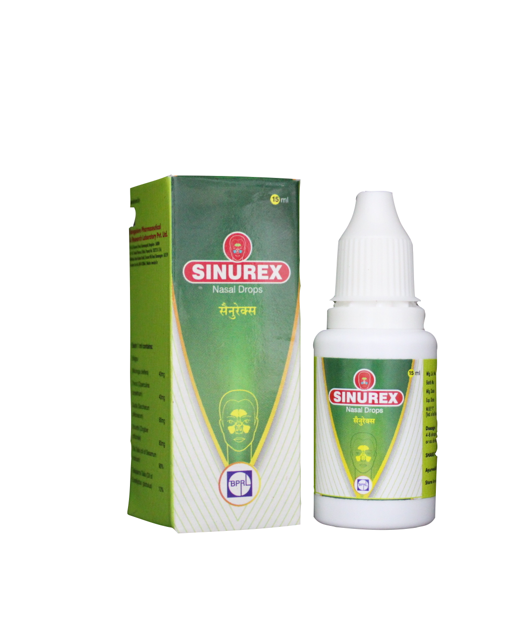 Sinurex nasal drops 15ml -  Sagar - Medizzo.com