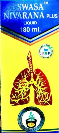 Swasa Nivarana Plus Syrup 180 ml - Asthama Sudharana Pharma - Medizzo.com