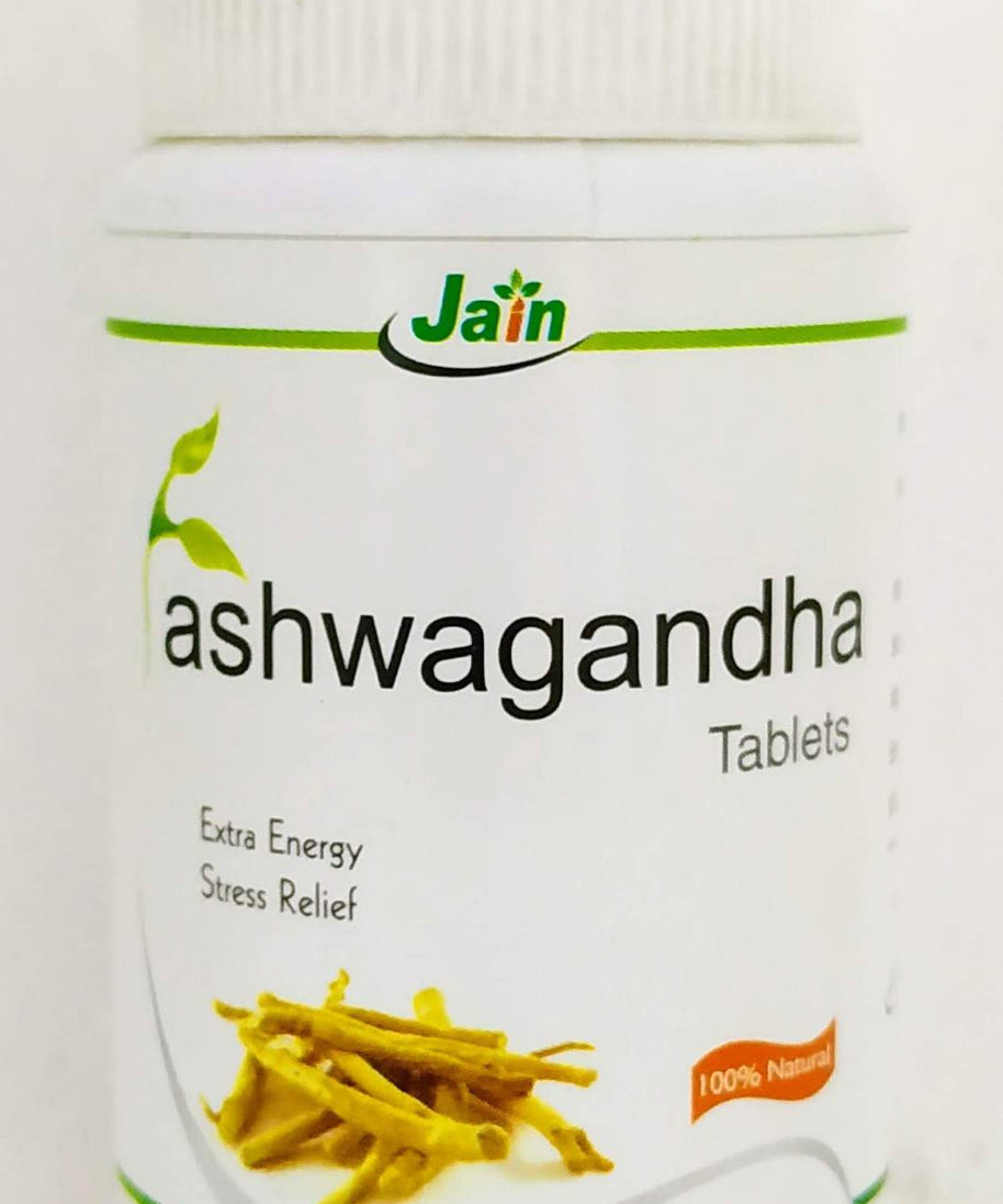 Ashwagandha Tablets - 60Tablets -  Jain - Medizzo.com