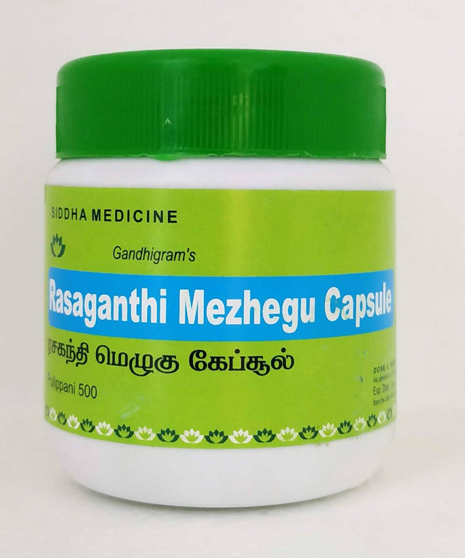 Rasagandhi Mezhugu - 60Capsules -  Lakshmi Seva Sangham - Medizzo.com
