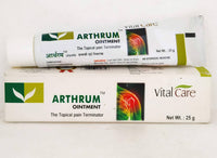 Arthrum Ointment 25gm - Vitalcare - Medizzo.com