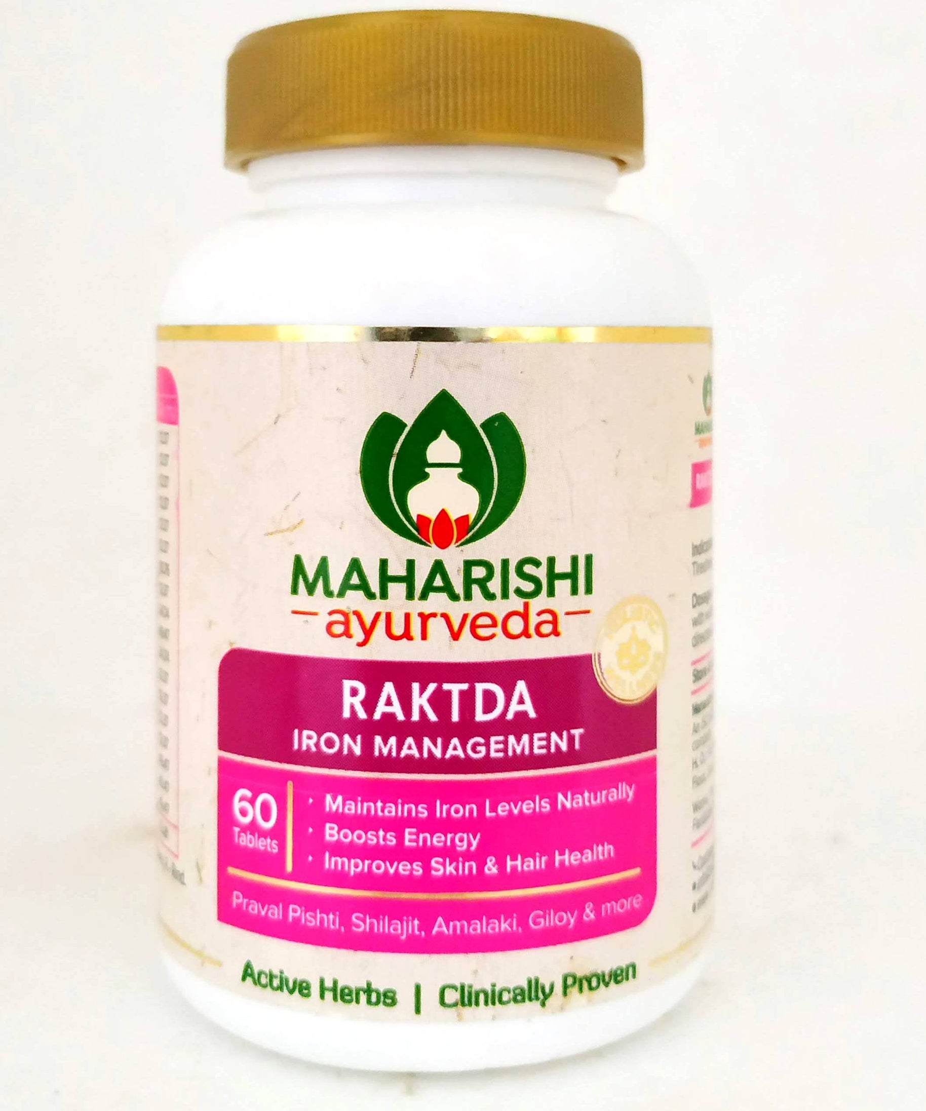 Raktda Tablets - 60Tablets -  Maharishi Ayurveda - Medizzo.com
