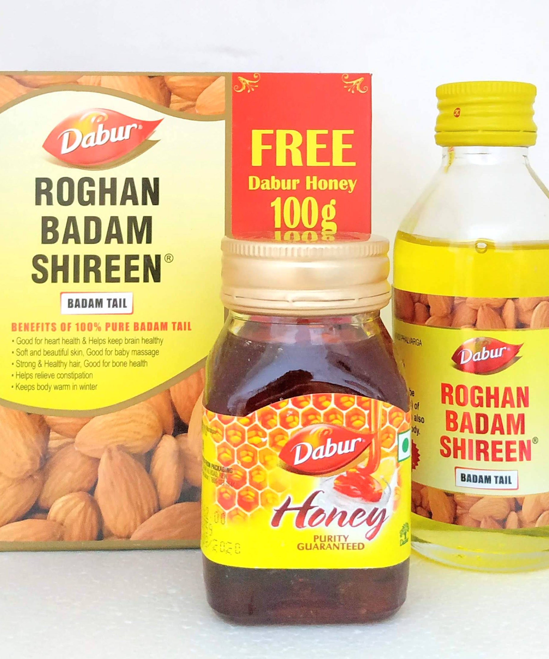 Dabur Roghan Badam Shireen 100ml -  Dabur - Medizzo.com