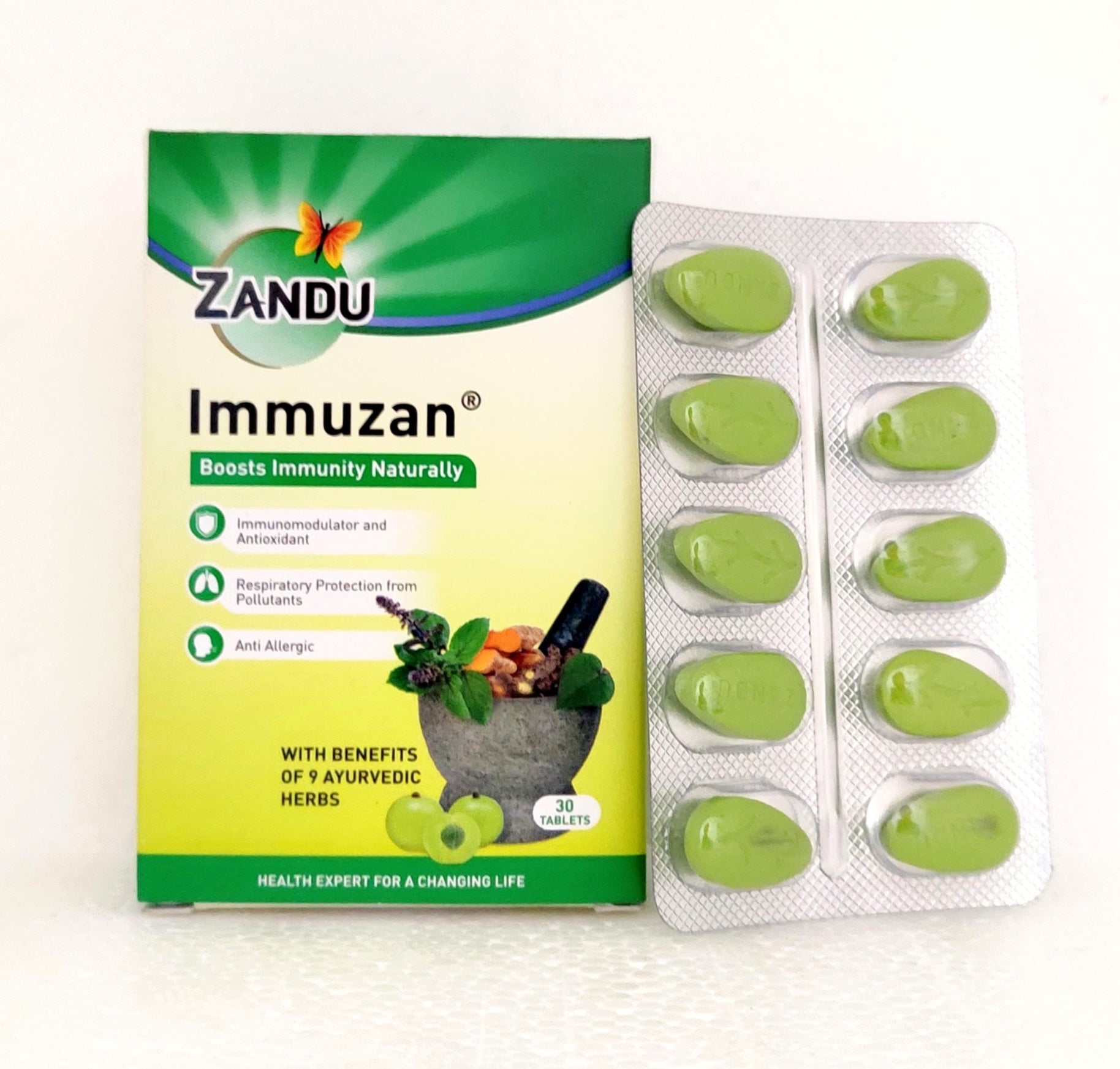Immuzan tablets - 30Tablets -  Zandu - Medizzo.com