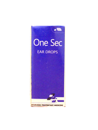 One Sec Ear drops 10ml - Ayurchem - Medizzo.com
