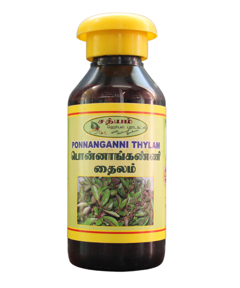 Sathyam Herbals Ponnanganni Thailam 100ml -  Sathyam Herbals - Medizzo.com