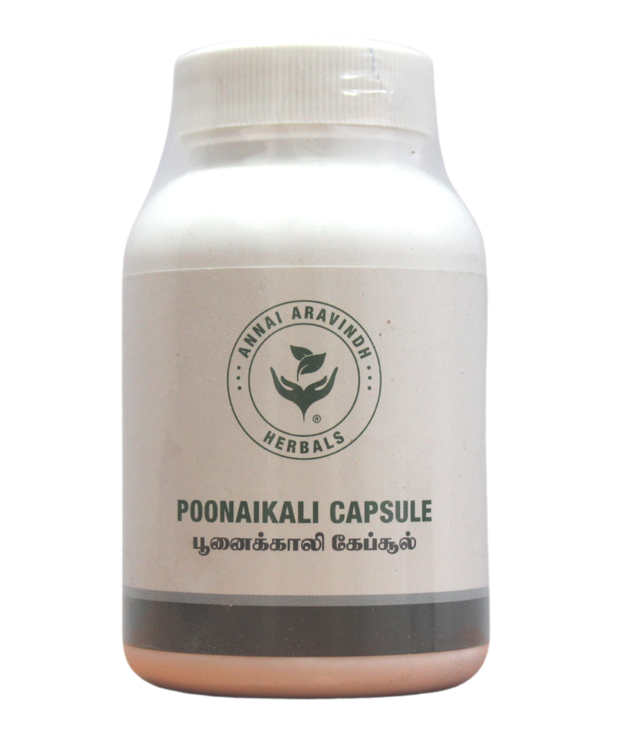 Poonaikali Capsules - 90Capsules -  Annai Aravindh - Medizzo.com