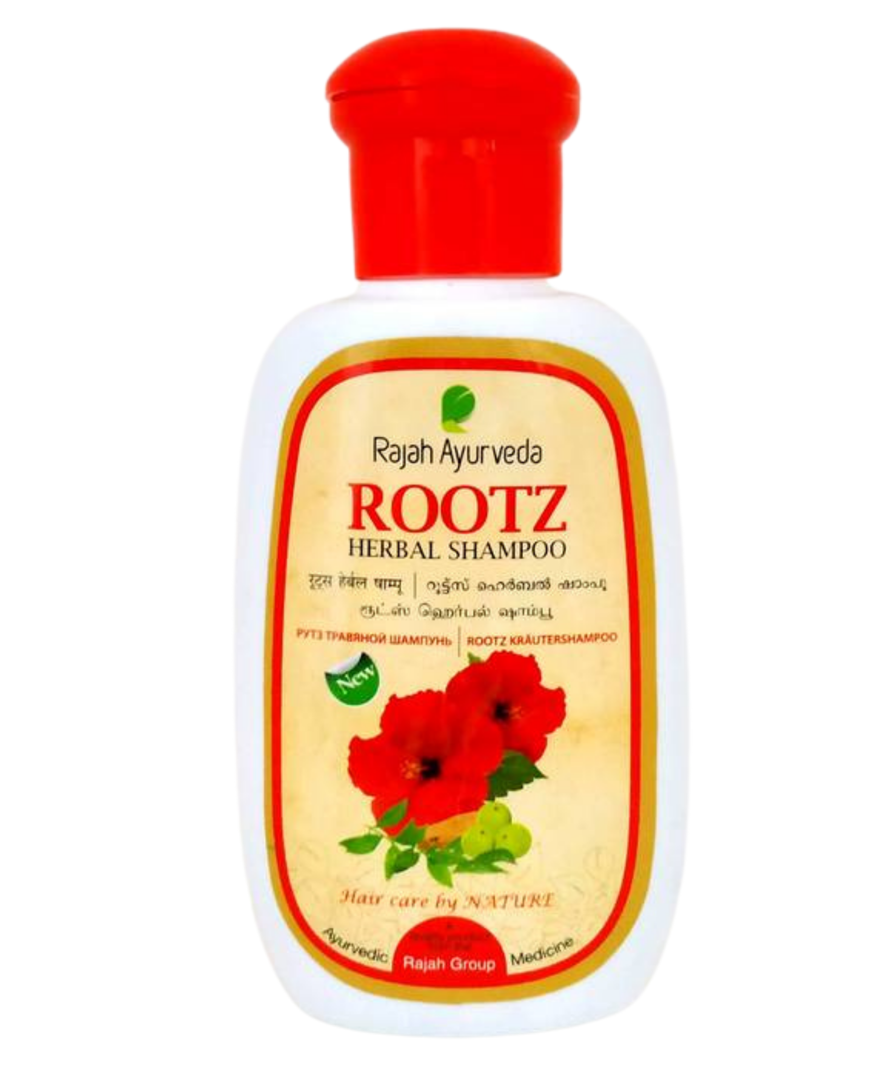 Rootz Herbal Shampoo 100ml -  Rajah ayurveda - Medizzo.com