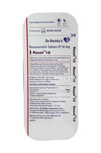 Rozat 10mg - 15Tablets - Dr.Reddy's - Medizzo.com