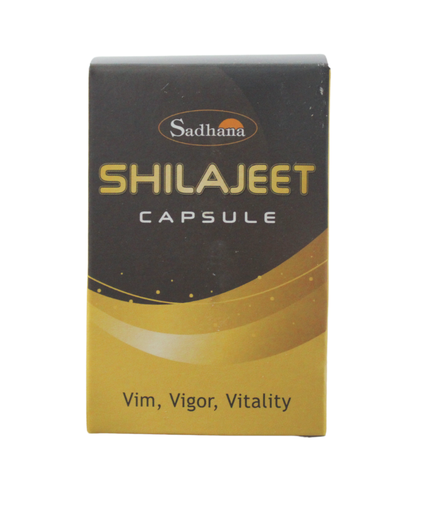 Sadhana Shilajit Capsules - 30 Capsules -  Sadhana Ayurvedics - Medizzo.com