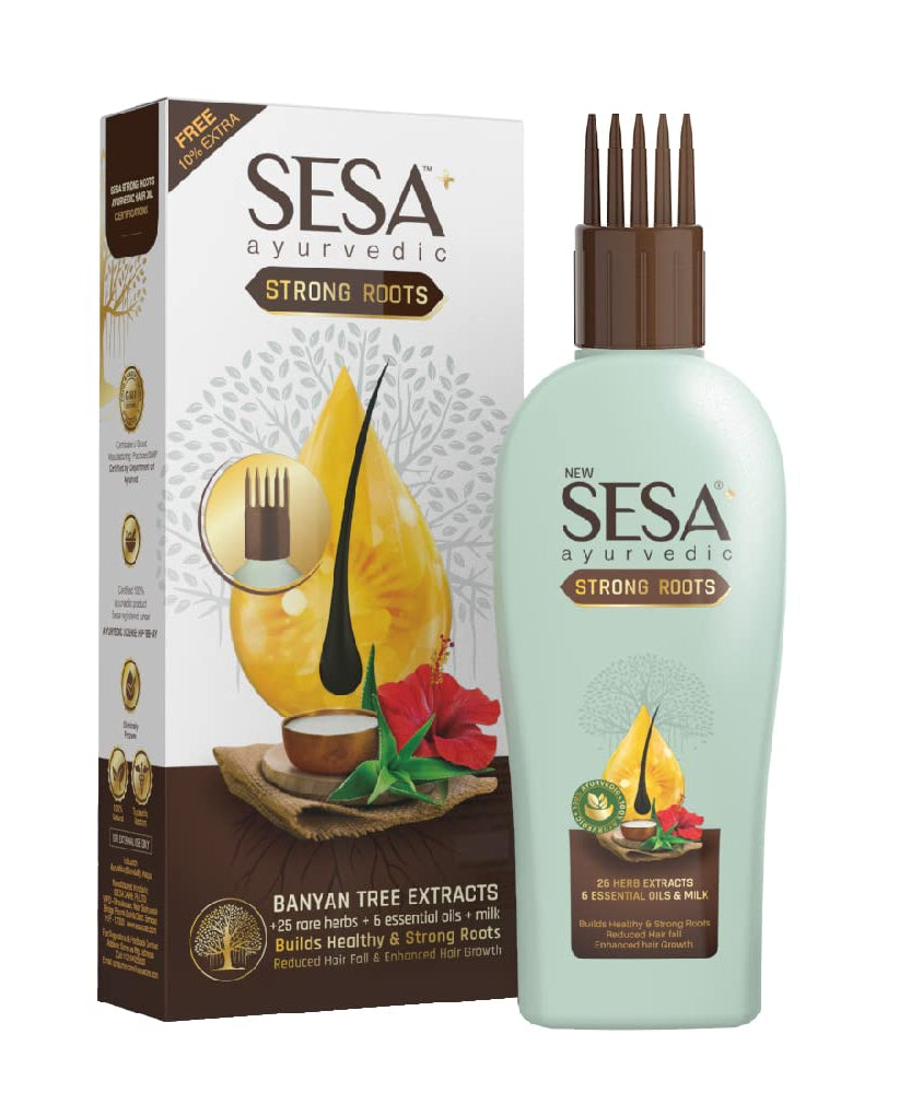 Sesa Ayurvedic Strong Roots Hair Oil 100ml -  Sesa - Medizzo.com