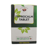 Thyrocalm Tablets - 10 Tablets - Vaidyaratnam - Medizzo.com