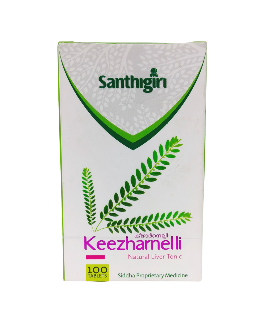 Santhigiri Keezhanelli Tablets - 100Tablets -  Santhigiri - Medizzo.com