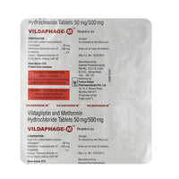 Vidlaphage-M Tablets - 15Tablets - Franco Indian Pharma - Medizzo.com