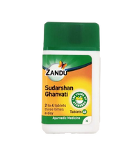Sudarshan ghan vati - 40Tablets - Zandu - Medizzo.com
