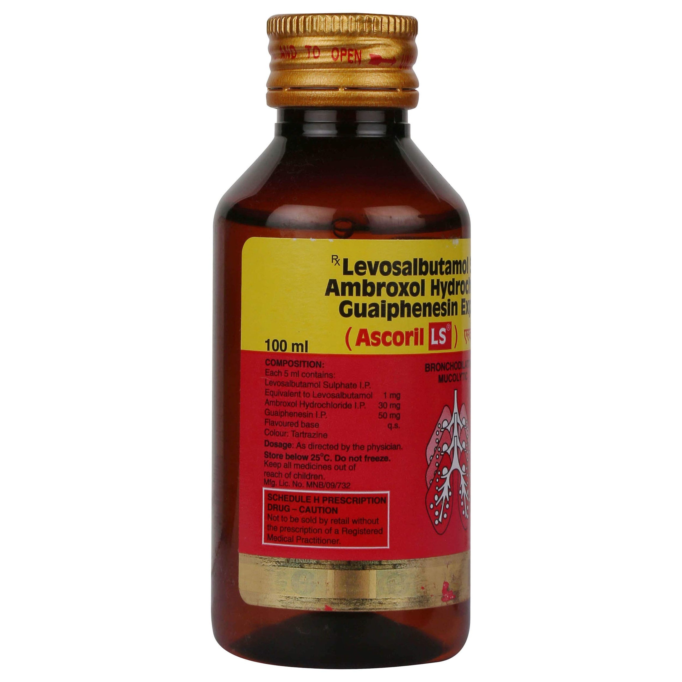 Ascoril LS Syrup 100ml