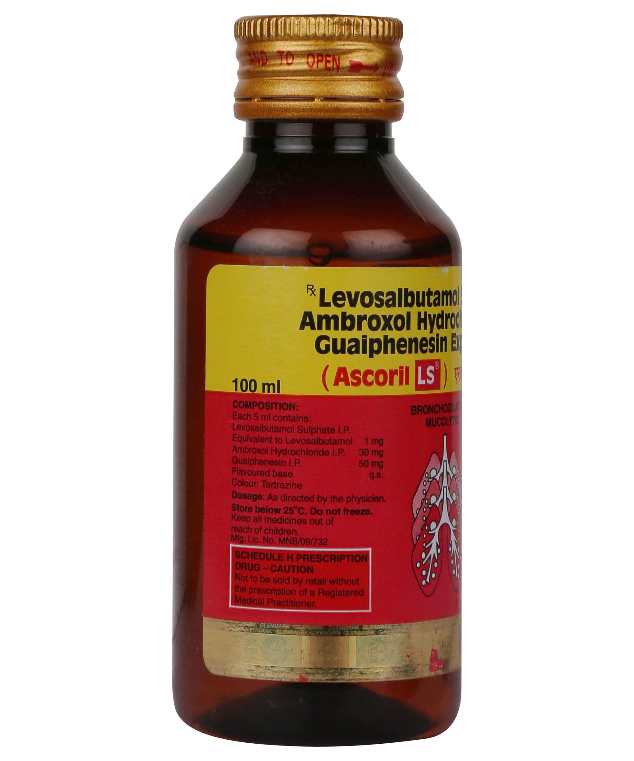 Ascoril LS Syrup 100ml