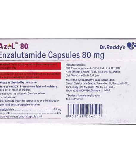 Azel 80 Capsules - 14's Pack