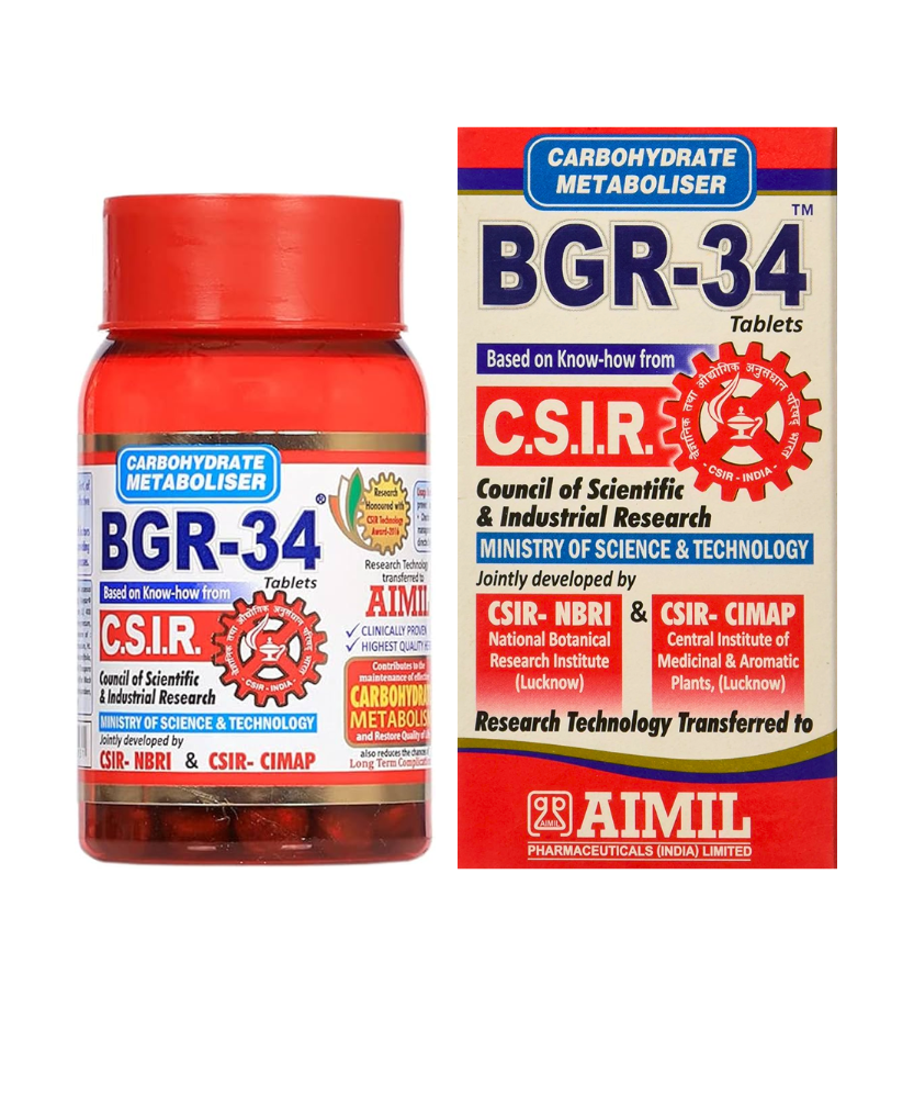 Aimil BGR-34 Tablets - 100Tablets
