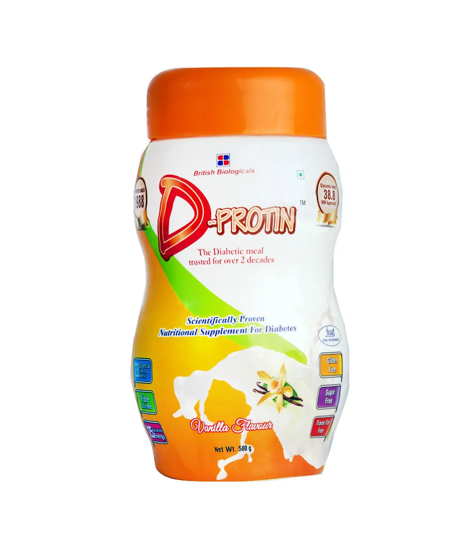 D-Protin Powder 500gm - Vanilla Flavour