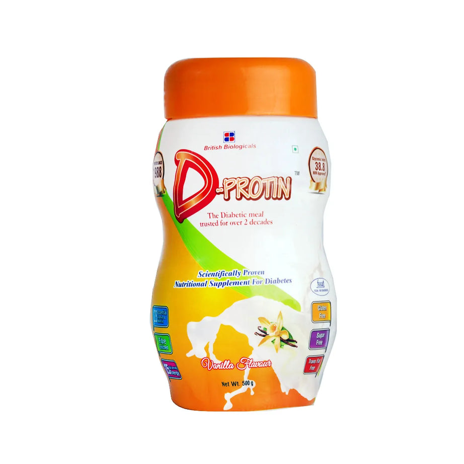 D-Protin Powder 500gm - Vanilla Flavour