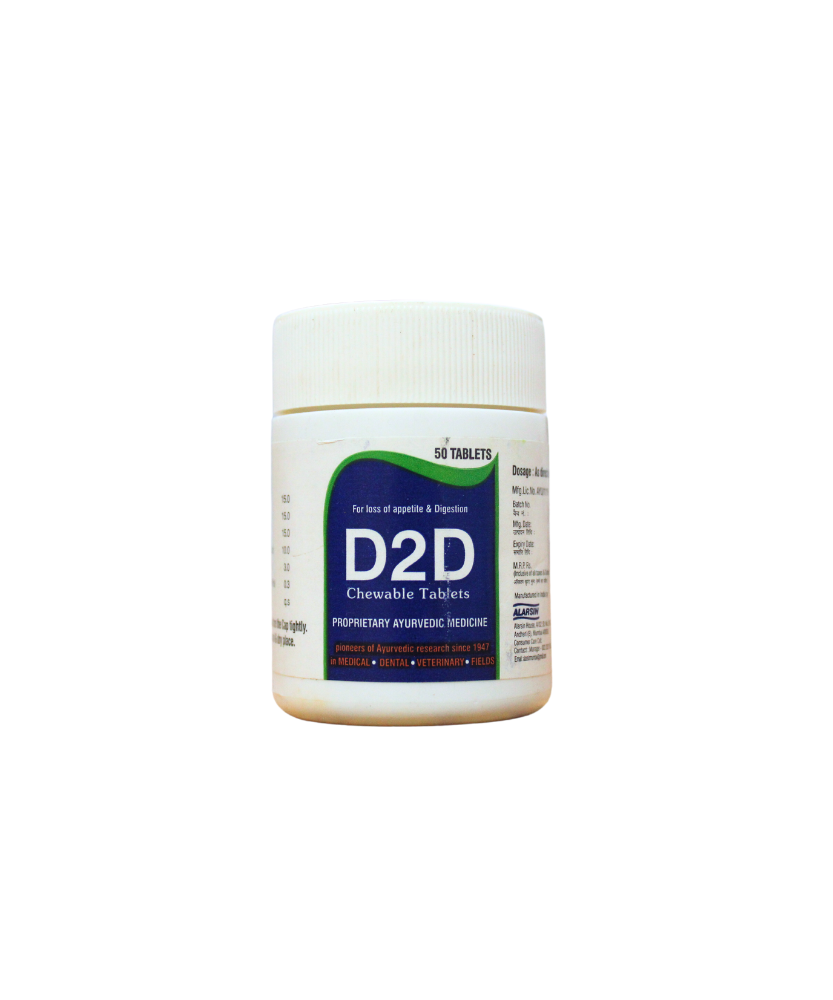 Alarsin D2D Chewable Tablets 50Tablets
