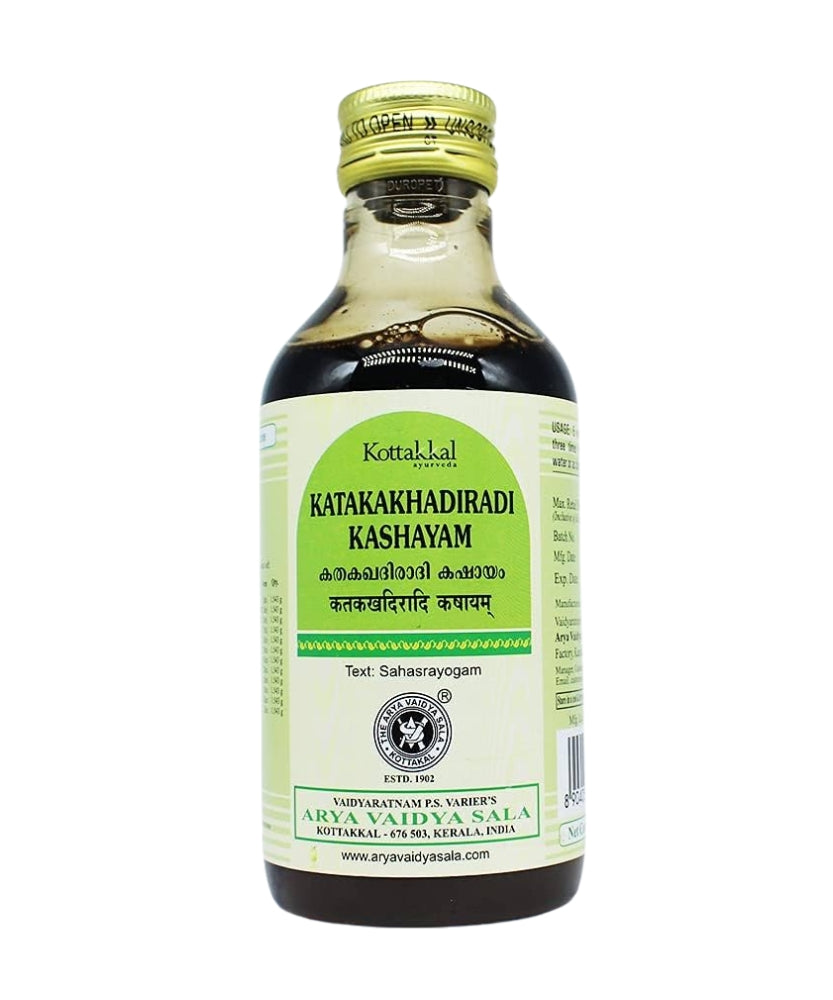 Kottakkal Katakakhadiradi Kashayam 200ml