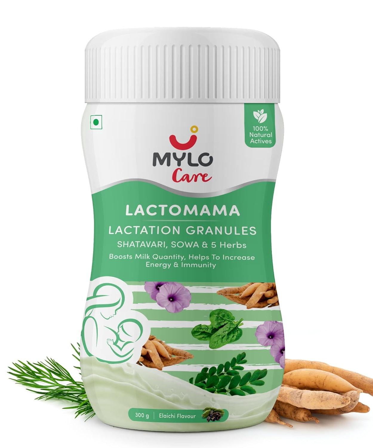 Lactomama Granules 300gm - Elaichi Flavour