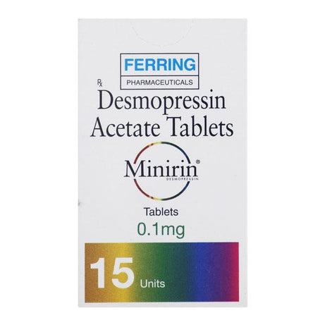 Minirin Tablets 0.1mg - 15Tablets