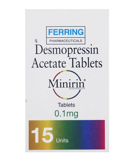 Minirin Tablets 0.1mg - 15Tablets