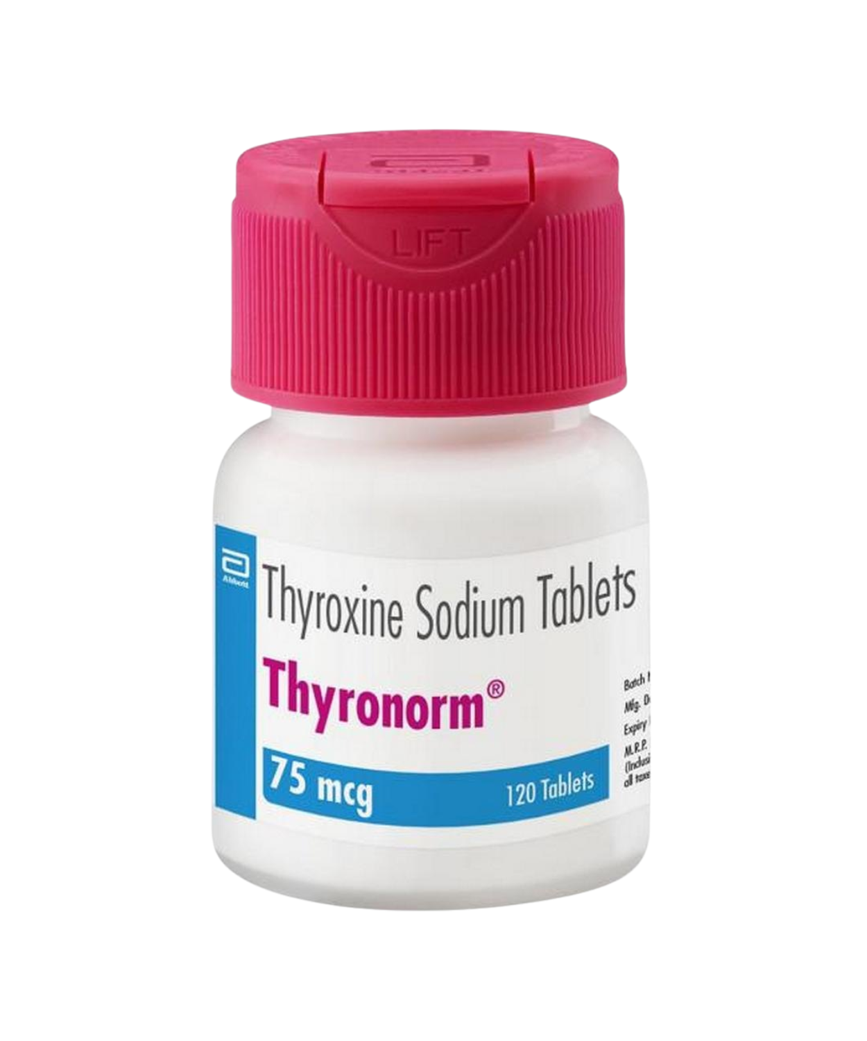 Thyrnorm 75mcg - 120Tablets