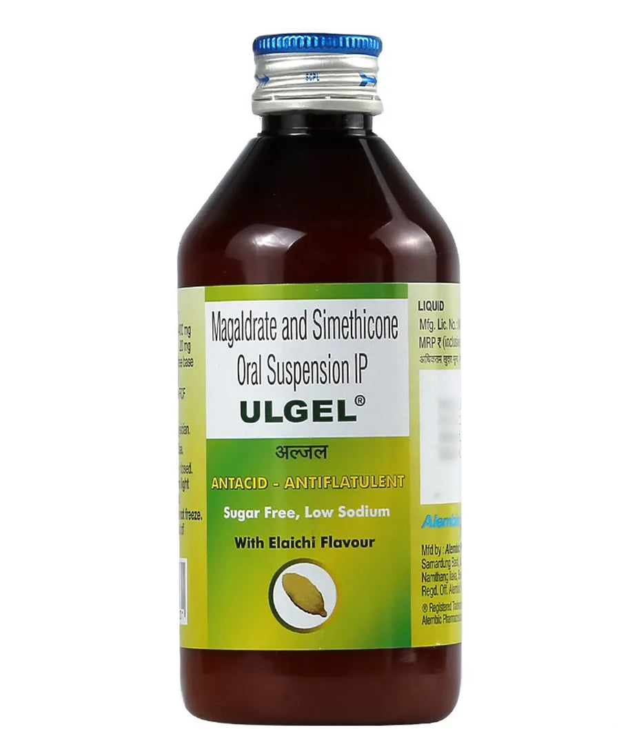 Ulgel Syrup 200ml - Elaichi Sugarfree flavour