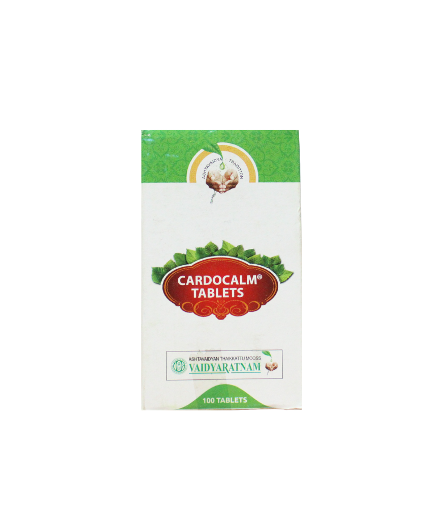 Vaidyaratnam Cardocalm Tablets 10Tablets