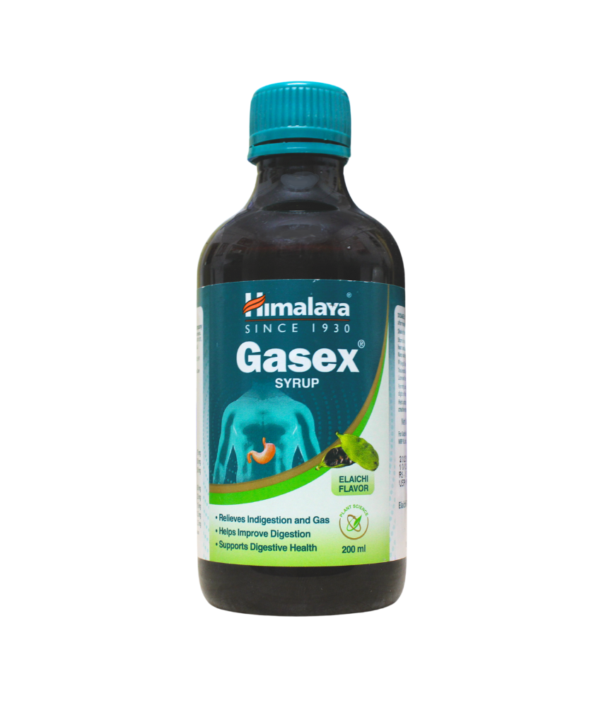 Himalaya Gasex Syrup 200ml elachi Flavour