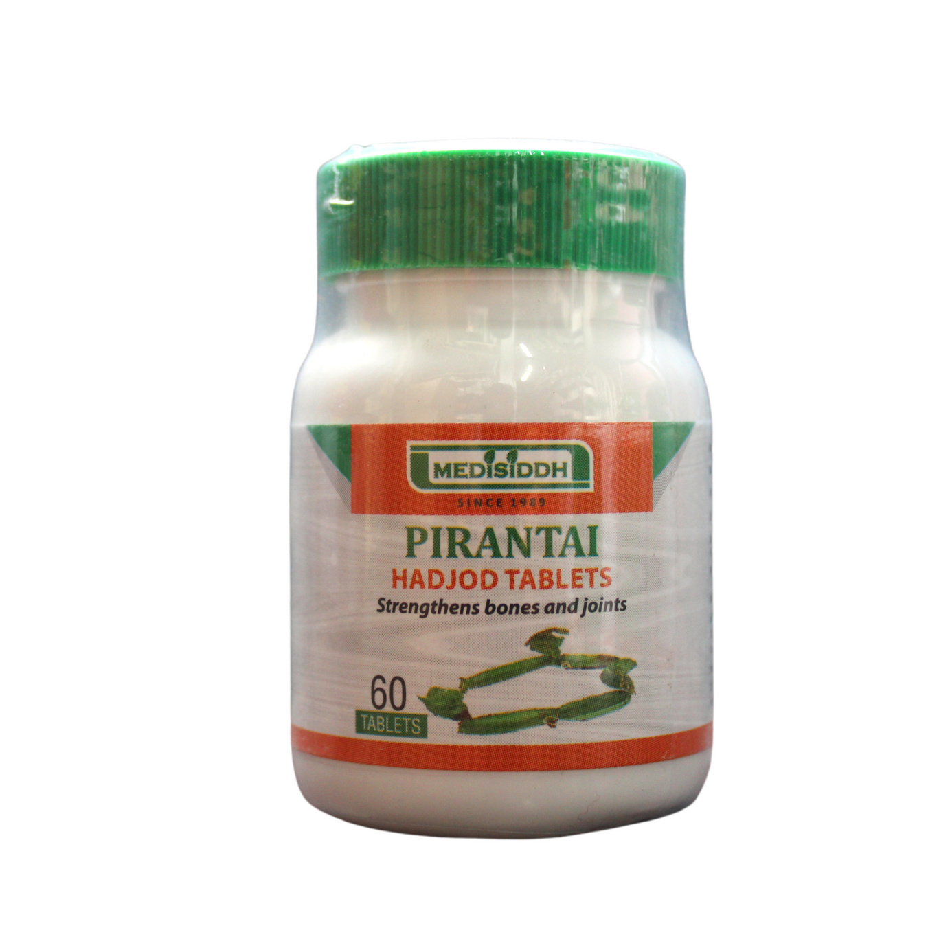 Pirandai ( Hadjod ) Tablets - 60 Tablets -  Medisiddh - Medizzo.com