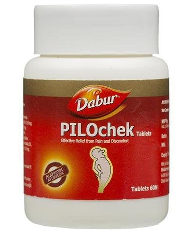 Dabur Pilochek Tablets 60Tablets -  Dabur - Medizzo.com