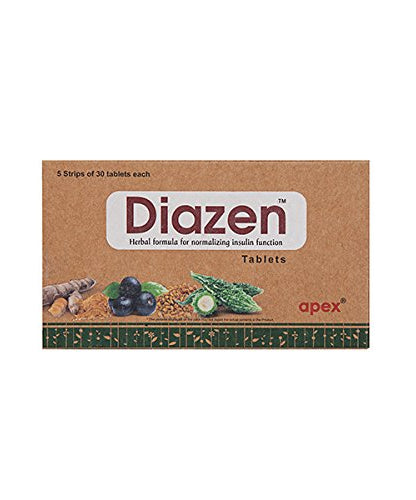 Apex Diazen 30Tablets -  Apex Ayurveda - Medizzo.com