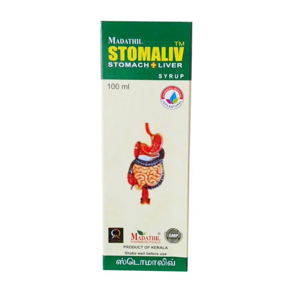 Stomaliv Syrup 100ml -  Madathil - Medizzo.com