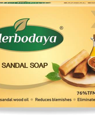 Herbodaya Sandal Soap 75gm -  Herbodaya - Medizzo.com