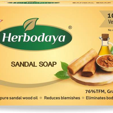 Herbodaya Sandal Soap 75gm -  Herbodaya - Medizzo.com