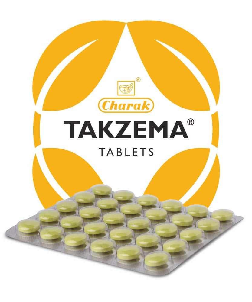Takzema Tablets - 30Tablets -  Charak - Medizzo.com