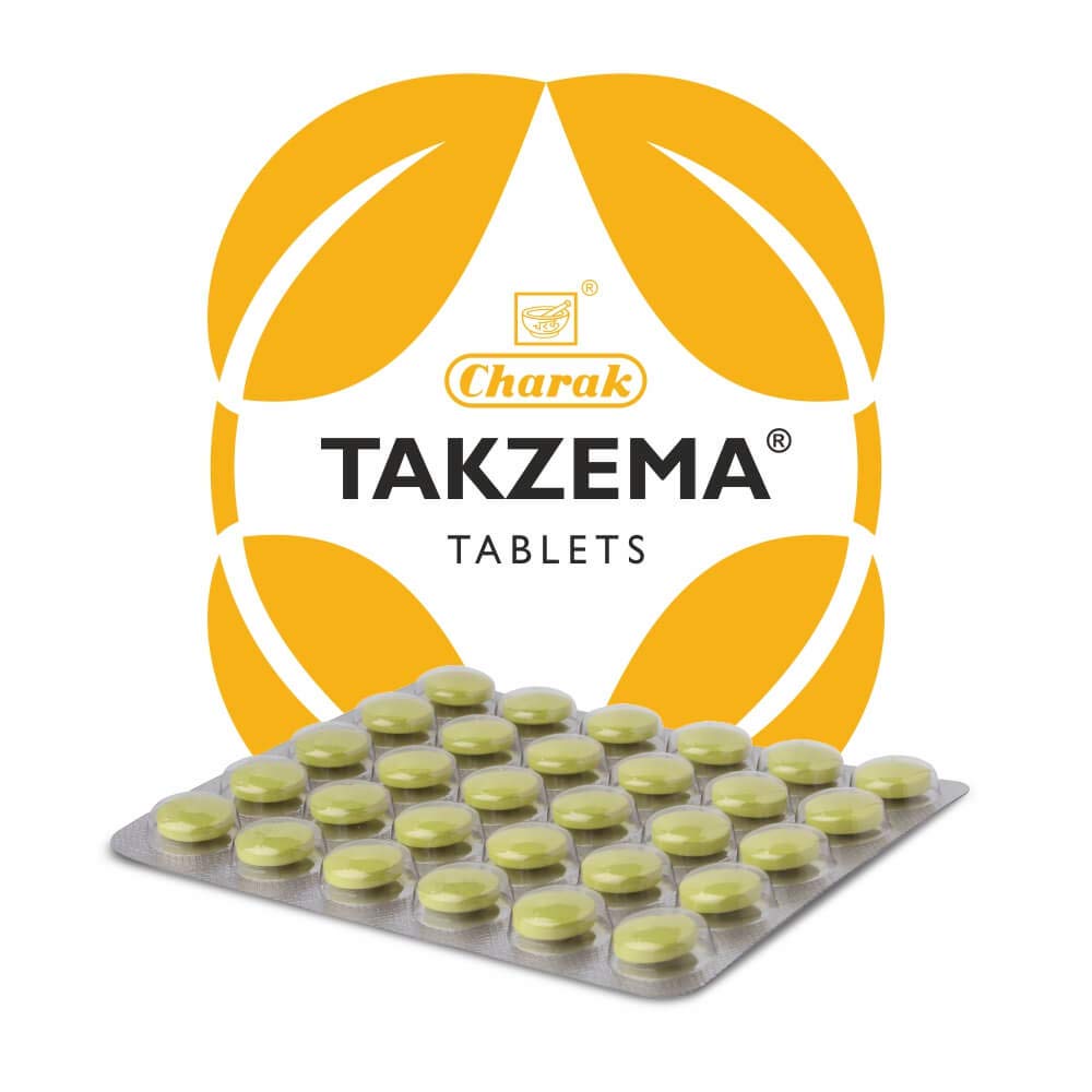 Takzema Tablets - 30Tablets -  Charak - Medizzo.com