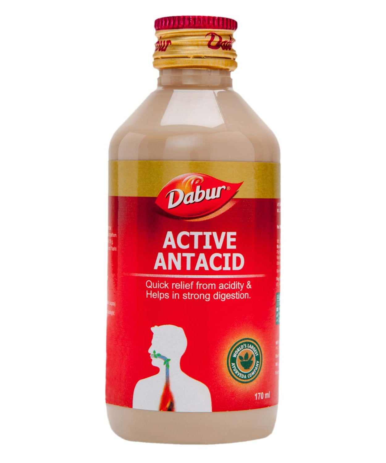 Dabur Active Antacid Syrup 170ml -  Dabur - Medizzo.com