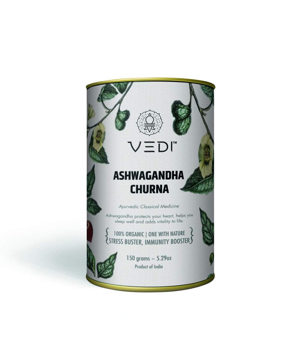 Vedi Ashwagandha Churna 150gm (Organic) -  Vedi Herbals - Medizzo.com